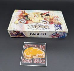 Disney Lorcana TCG Fabled Booster Box Factory Sealed Ravensburger - Image 1