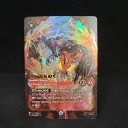 Disney Lorcana Leviathan Guardian of Atlantis Enchanted Foil EN 233/204 - Image 1