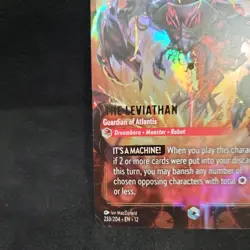 Disney Lorcana Leviathan Guardian of Atlantis Enchanted Foil EN 233/204 - Image 4