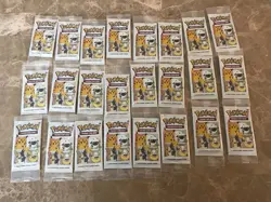 Lot of 60 Pokemon 25th Anniversary Booster Pack Promo General Mills Pikachu PSA - Image 2