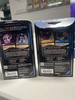 Lorcana Rise of the Floodborn Starter Deck Set of 2 - Brand New + Sealed Disney - Image 3