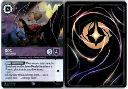 Disney Lorcana TCG Doc - Taking Notes 210/204 Epic Foil Wilds Unknown - Image 3