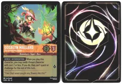 Disney Lorcana TCG Gosalyn Mallard The Quivering Quack 1/204 Foil Wilds Unknown - Image 3