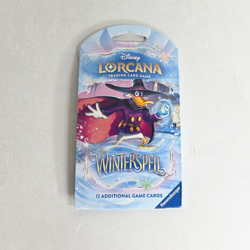 Disney Lorcana Winterspell Sleeved Booster Pack Darkwing Duck - NEW SEALED - Image 1