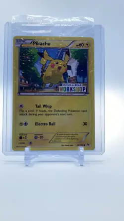 Pikachu 20/108 Pokemon Build-A-Bear Workshop Promo Sealed - Image 2