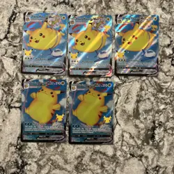Pokemon Celebration Surfing Pikachu VMAX x2 & Flying Pikachu VMAX x3 & Pikachu - Image 2