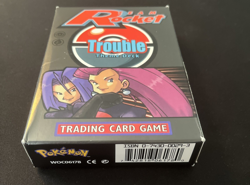 2000 WOTC Pokemon Team Rocket Trouble Theme Deck Box - Image 2