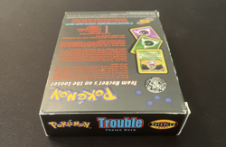 2000 WOTC Pokemon Team Rocket Trouble Theme Deck Box - Image 4