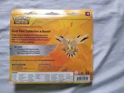 🔥 Moltres Pokemon TCG Legendary Pin Set Blister - 3 Steam Siege XY Booster Pack - Image 2