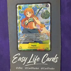 EB03-053 Nami SR Alt Art Heroines Edition One Piece TCG English Card - Image 1