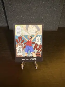 DON !! Card (Alternate Art) OP-01 ROMANCE DAWN - ONE PIECE Card NM English - Image 1