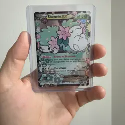 Pokemon TCG Shaymin EX Black Star Promo Card XY148 Holo - Image 1