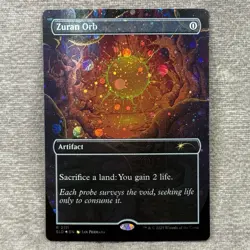 Zuran Orb Secret Lair SLD #2111 Galaxy Foil Borderless NM MTG Magic Card - Image 1