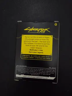 Cyberpunk TCG Pre-Release Demo Deck: Embracing Power, Anime Expo 2026 (30 Cards) - Image 2