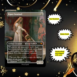 Mtg - Esper Sentinel - Playtest Card Commander EDH - Matte Finish - Image 1