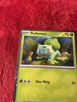 Bulbasaur - 046 (Cosmos Holo) 046 Sv: Scarlet & Violet Promo Cards Holo Nm - Image 3