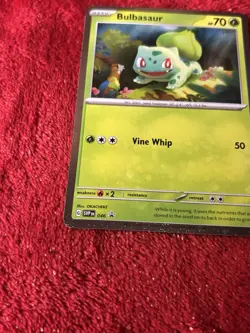 Bulbasaur - 046 (Cosmos Holo) 046 Sv: Scarlet & Violet Promo Cards Holo Nm - Image 4
