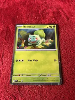 Bulbasaur - 046 (Cosmos Holo) 046 Sv: Scarlet & Violet Promo Cards Holo Nm - Image 5