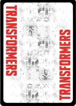 2018 Transformers TCG Wave 1-Battle Card #R044/081 Matrix of Leadership - Image 2
