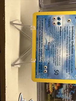 German First Edition Seedraking (Kingra) 19/64 Neo Revelation Set Pokemon Card - Image 3