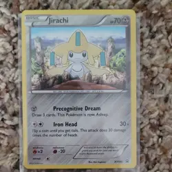 Jirachi XY195 2017 Pokemon XY Black Star Holo Promo Card - Image 1
