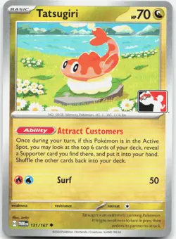 Tatsugiri 131/167 Uncommon Prize Pack Series Cards Pokemon NM/M - Image 1