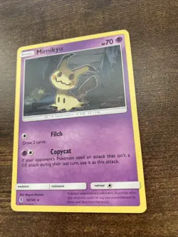 Pokemon Mimikyu 58/145 Guardians Rising Rare LP Lightly Played TCG Card - Image 4
