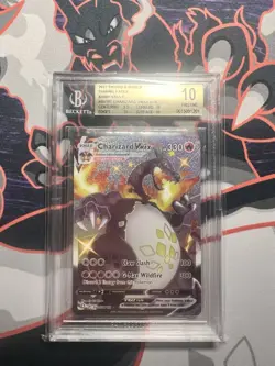 Pokemon TCG 2021 SWSH Shining Fates Charizard VMAX SHR #SV107 BGS 10 PRISTINE 💎 - Image 1