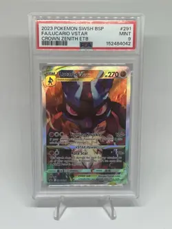 Lucario VSTAR SWSH291 SWSH: Sword & Shield Promo Cards Holo - Image 1