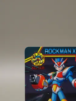 ROCKMAN X3 ROCKMAN X Card No.118 Bandai Japanese CAPCOM Trading cards B617 - Image 3