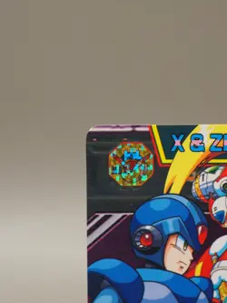 ROCKMAN X3 X & ZERO Card No.121 Bandai Japanese CAPCOM Trading cards B619 - Image 3