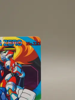ROCKMAN X3 X & ZERO Card No.121 Bandai Japanese CAPCOM Trading cards B619 - Image 4