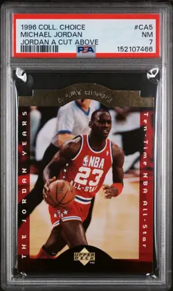 1996-97 Upper Deck CC - A Cut Above: the Jordan Years Michael Jordan #CA5 🔥 - Image 1