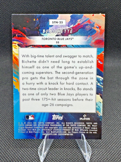 2024 Topps Cosmic Chrome - Stars in the Night Bo Bichette #STN-25 - Image 2