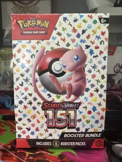 Pokemon Scarlet & Violet 151 Booster Bundle 6 packs, New/Factory Sealed - Image 1