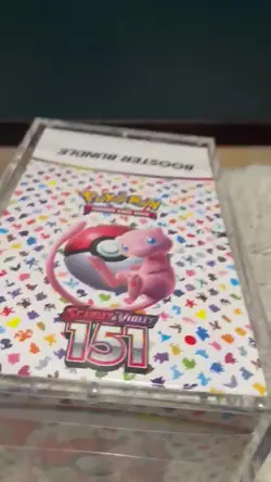 Pokemon 151 Booster Bundle Display Box New & Factory Sealed with Acrylic Case - Image 2