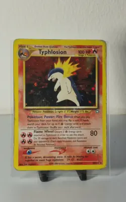2000 Pokemon Neo Genesis Typhlosion Holo #18/111 HP/DMG - Image 1