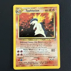 Pokemon Typhlosion 18/111 Neo Genesis Holo NM Condition - Image 1