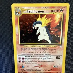 Pokemon Typhlosion 18/111 Neo Genesis Holo NM Condition - Image 2