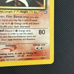 Pokemon Typhlosion 18/111 Neo Genesis Holo NM Condition - Image 4