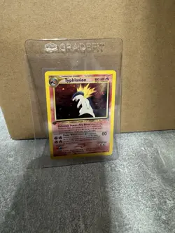 Typhlosion 1st Edition Holo Pokemon Card Neo Genesis WOTC N Mint 18/111 - Image 1