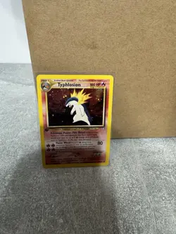 Typhlosion 1st Edition Holo Pokemon Card Neo Genesis WOTC N Mint 18/111 - Image 2