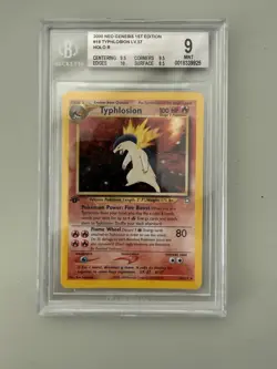 2000 Pokemon Neo Genesis 1st Edition Typhlosion Holo #18/111 - Image 1