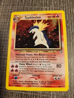 Typhlosion 18/111 Neo Genesis Set Unlimited Edition Holo Rare Pokemon TCG LP - Image 1