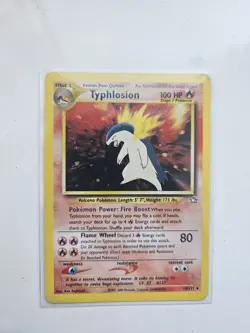 Pokemon Typhlosion Neo Genesis Holo Rare 18/111 - Image 1