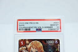 One Piece PSA 10 Nami ST01-007 Tournament Winner - Tournament Pack Vol.3 Promo - Image 4