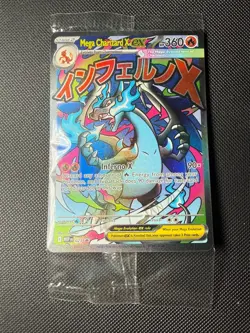 Pokemon Mega Charizard X Ex & Oricorio X Ex Black Star Promo Sealed (2 Cards) - Image 1