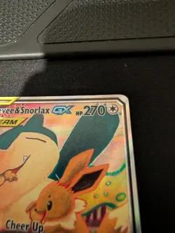 Pokemon TCG 3-Card Lot: Eevee & Snorlax , Reshiram & Charizard, Arceus v - Image 2