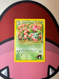 Erika's Ivysaur 41/132 Unlimited Uncommon Gym Challenge Pokemon - Image 1