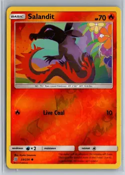 Salandit 33/236 Common Unified Minds Pokemon Reverse Holo Near Mint - Image 1